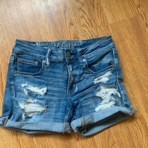American Eagle jean shorts